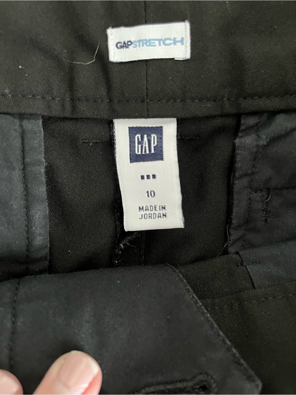 GAP Black Women's Cropped Dress Pants - Picture 4 of 4
